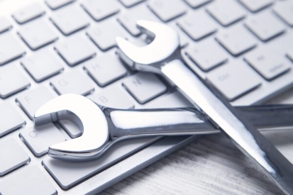 Keyboard and Wrenches